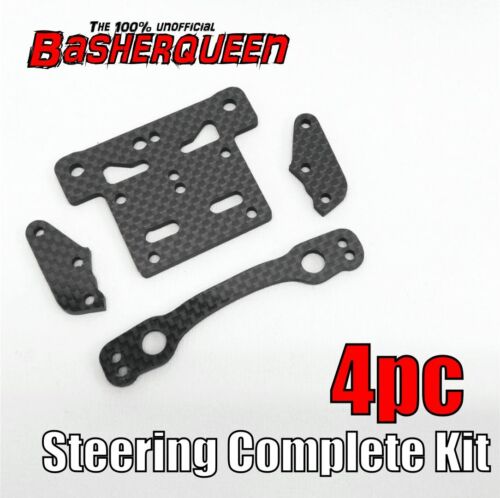 Basherqueen ARRMA Heavy Duty Carbon Fiber Steering Kit -  - BASHERQUEEN