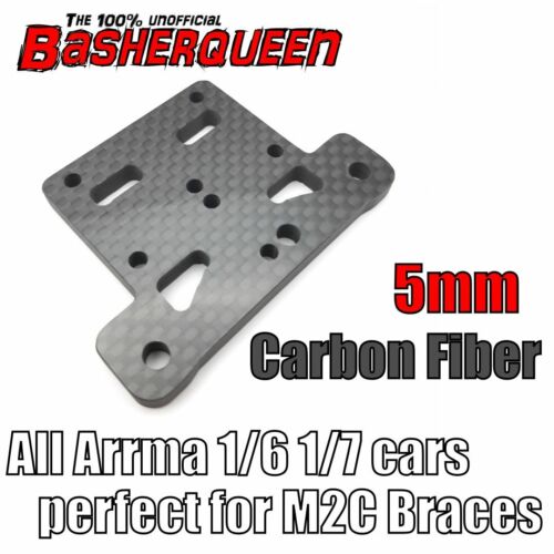 Basherqueen Carbon Fiber Top Plate Arrma Kraton Outcast Typhon Mojave