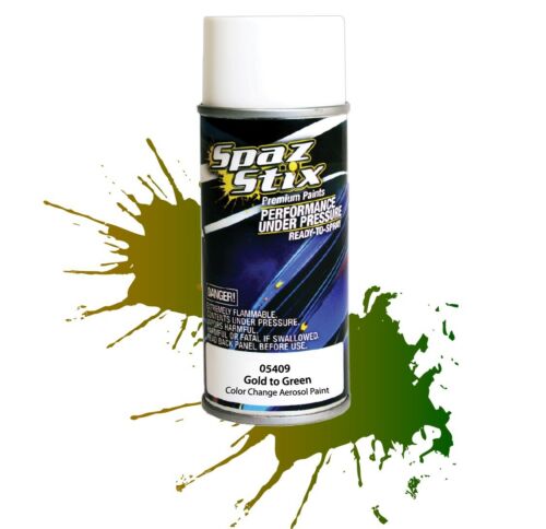 Spaz Stix Gold to Green Color Changing Paint 3.5oz