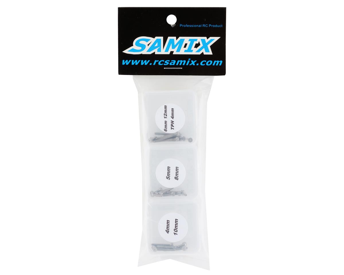 Samix SCX24 M1.4 Stainless Steel Cap Head Screw Kit w/Box (35)