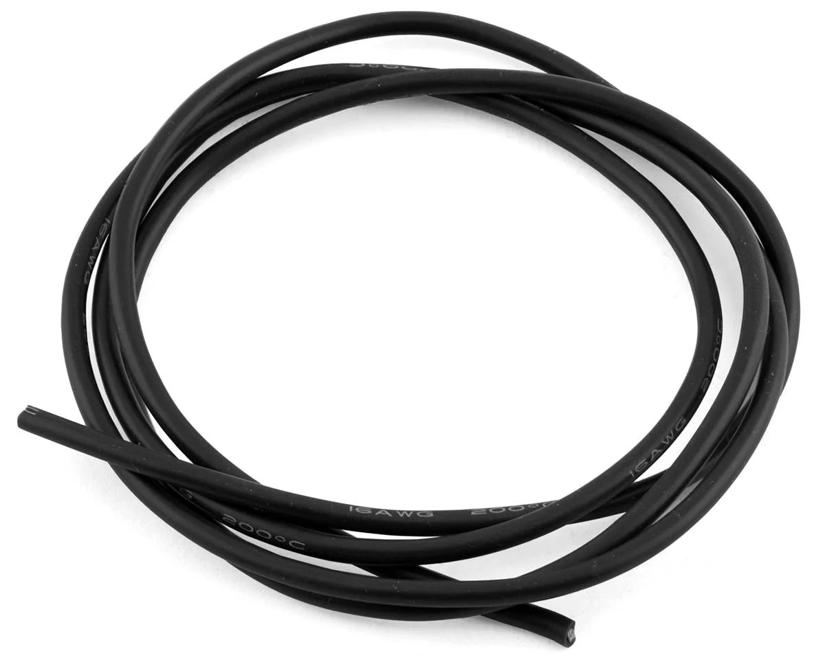 Samix Silicon Wire (Black) (1 Meter)