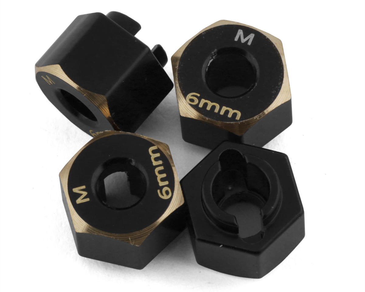 Samix TRX-4M Brass Hex Adapter