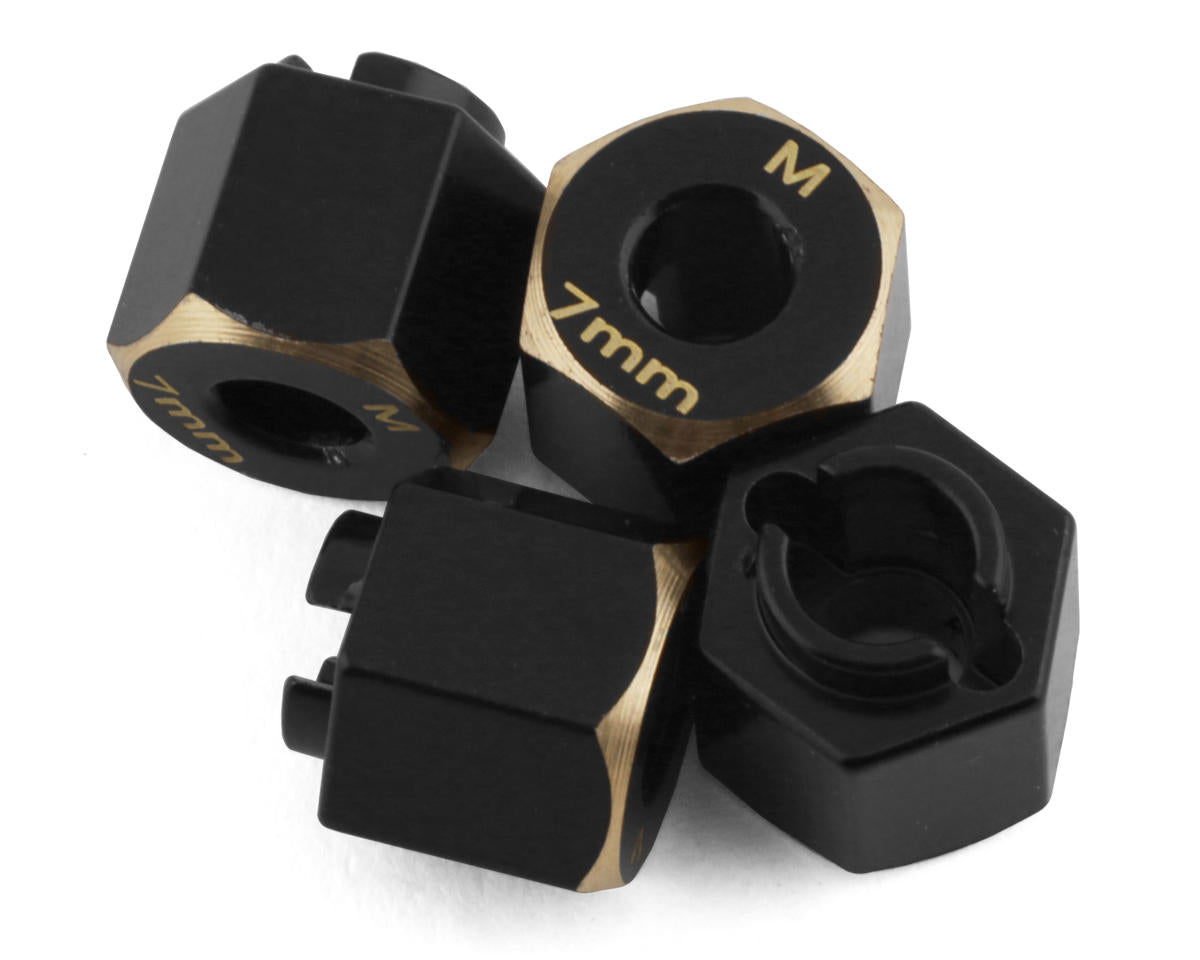 Samix TRX-4M Brass Hex Adapter