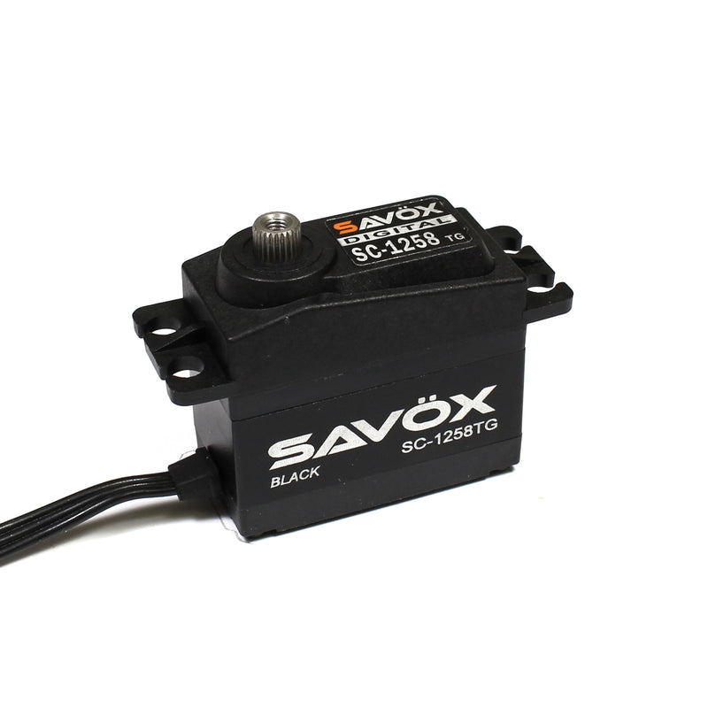 Savox SC-1258TG Black Edition Standard Digital "High Speed" Titanium Gear Servo