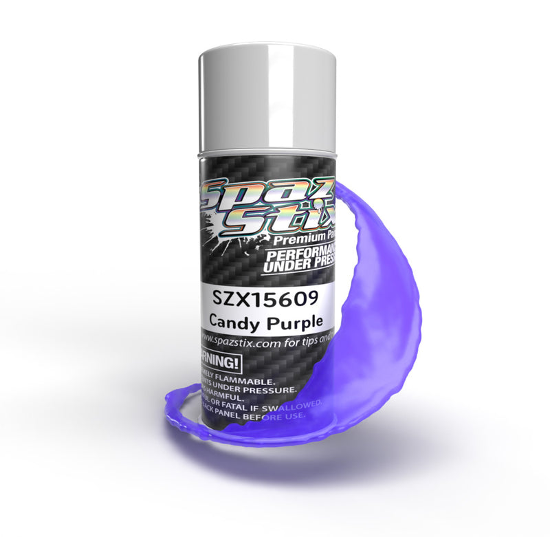 Spaz Stix Candy Purple Aerosol Paint 3.5oz
