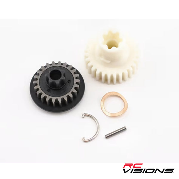 Traxxas Revo Primary gears, forward and reverse/ screw pin (1) Default Title
