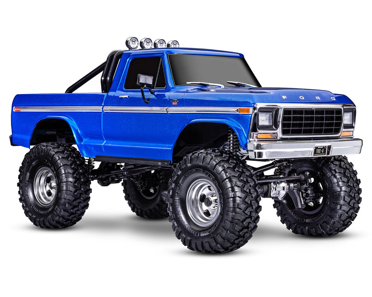 Traxxas TRX-4 1/10 High Trail Edition RC Crawler w/'79 Ford F-150 Ranger XLT Truck Body  w/TQi 2.4GHz Radio